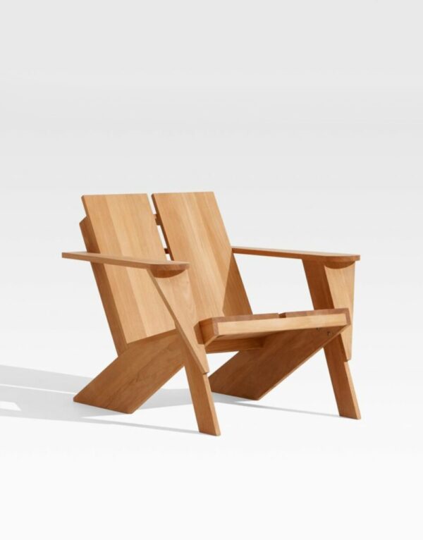 Wood Outdoor Adirondack Chair - Image 3