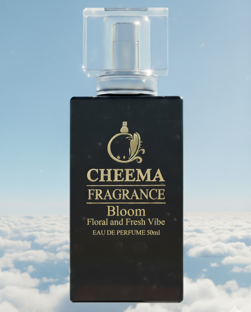 Cheema Fragrance Bloom - Floral and Fresh Eau De Parfum (50ml)